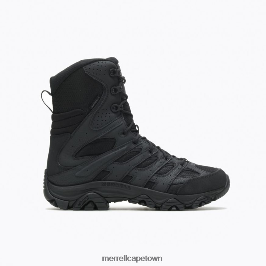 Black F60FX2630 Moab 3 8\\ Tactical Zip Waterproof Boot (J003907) Merrell